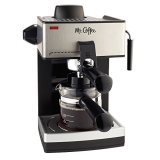Mr. Coffee 4-Cup Steam Espresso System with Milk Frother, ECM160